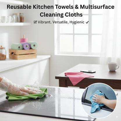 Disposable Kitchen Towels (75 Sheets) – Super Absorbent | 50% OFF