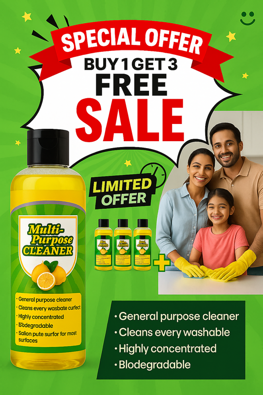 🧽 India’s #1 Cleaner – Buy 1 Get 3 FREE, Offer Ends Tonight!